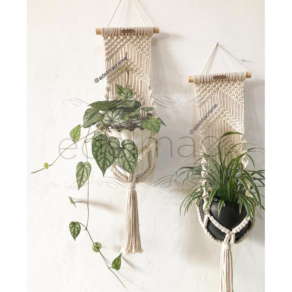 Gantungan Pot | Macrame Pot hanger  | Macrame Pot hanging