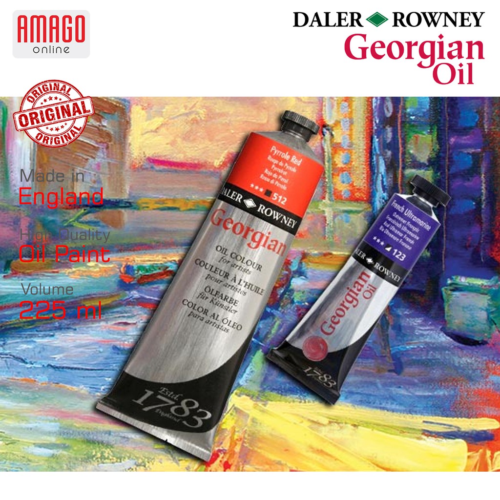 DALER-ROWNEY - GEORGIAN OIL 225 ml - COERULEUM HUE - 111225113