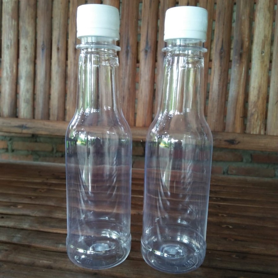 [10-Pcs] Botol Madu BARBIER 250-ml Elegant + Karet Seal Tutup Botol Anti Tumpah Murah Berkualitas, B