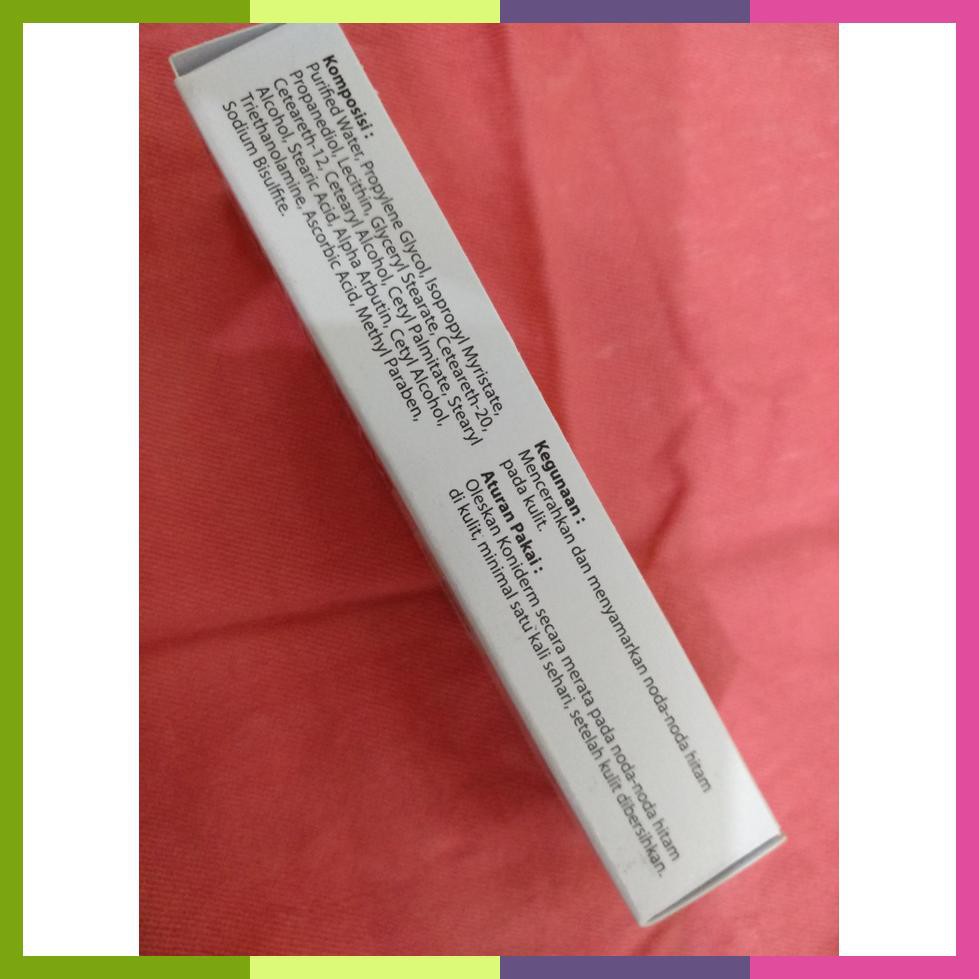 Noda Hitam/Koniderm /Acne Scar/Keloid /Melasma/15 Gr