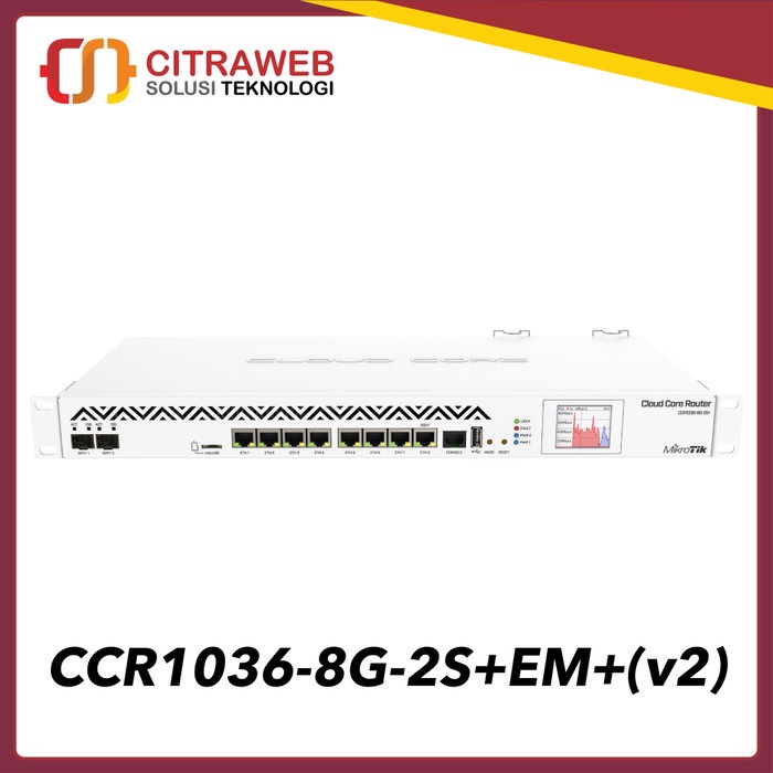 Mikrotik Routerboard CCR1036-8G-2S+EM(v2)