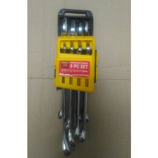 Kunci Ring Pas Bison Set 8