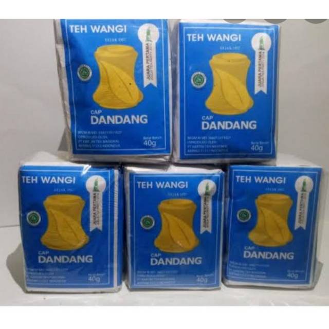 

Teh dandang biru 40gr x 10 | 80gr x 5