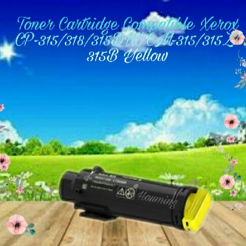 Toner Cartridge Compatible Xerox CP315 CP318 CM315 CP315DW CM315B CM315Z CP-315 318 CM-315 Yellow