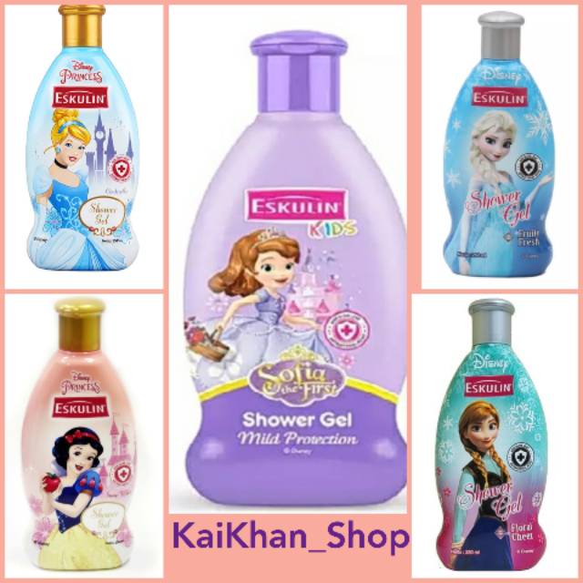 Eskulin Kids PRINCES Shower Gel -  250ml