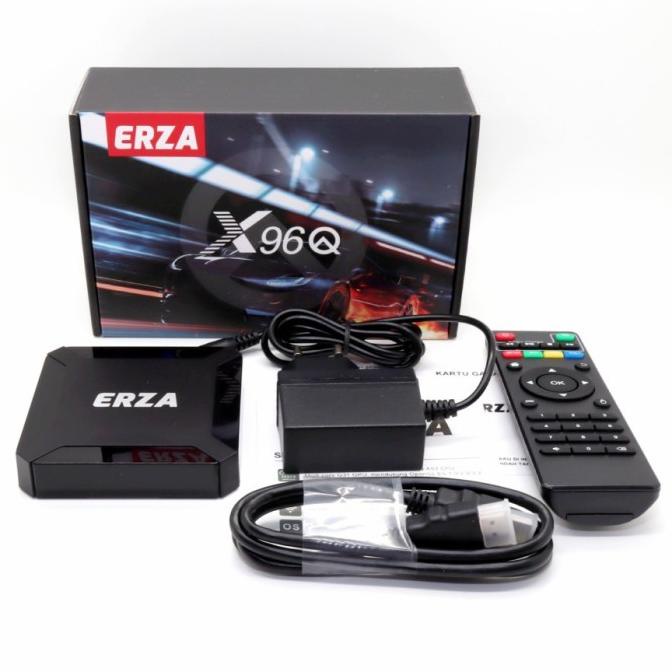 AO86Z18 ERZA X96Q TV BOX ANDROID 10 STB ANDROID H313 QUADCORE 4K 2.4G FGBFD6946