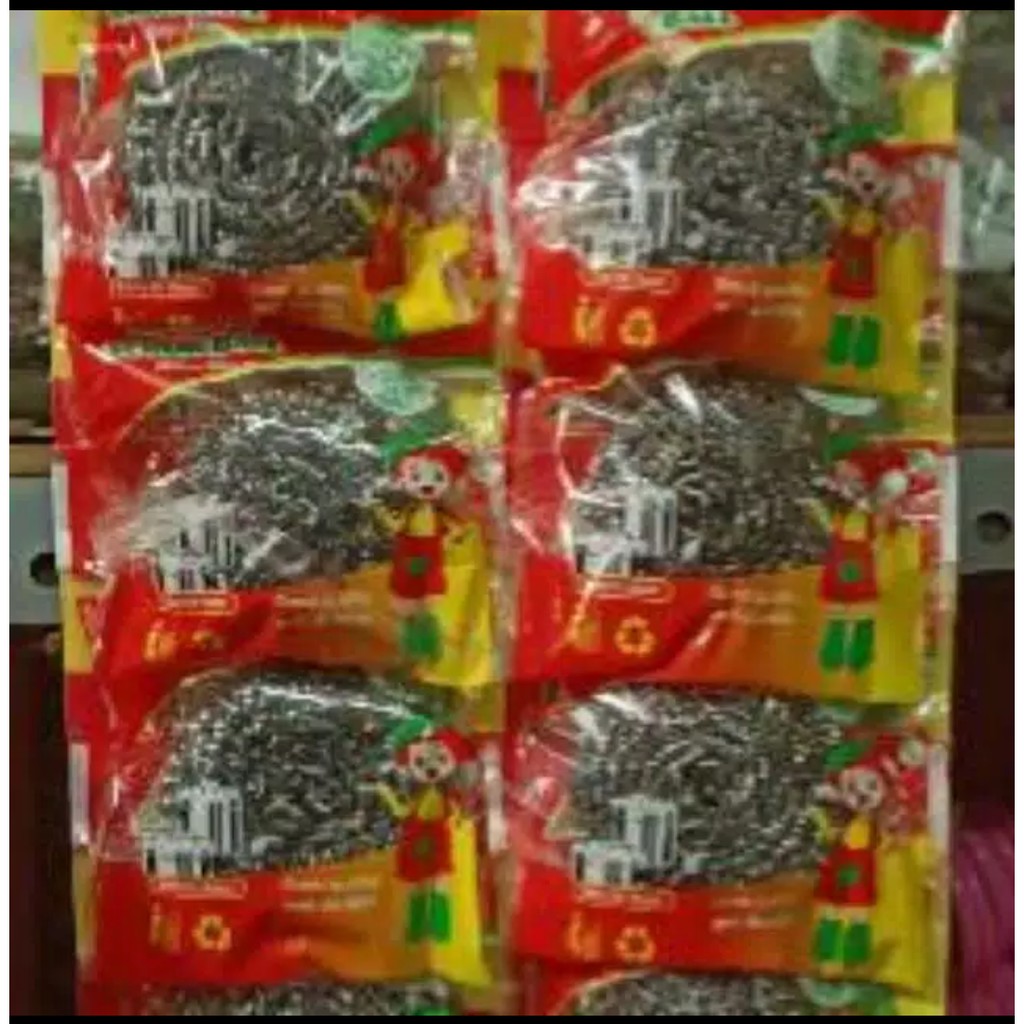 12pcs sabut kawat 15gram anti karat