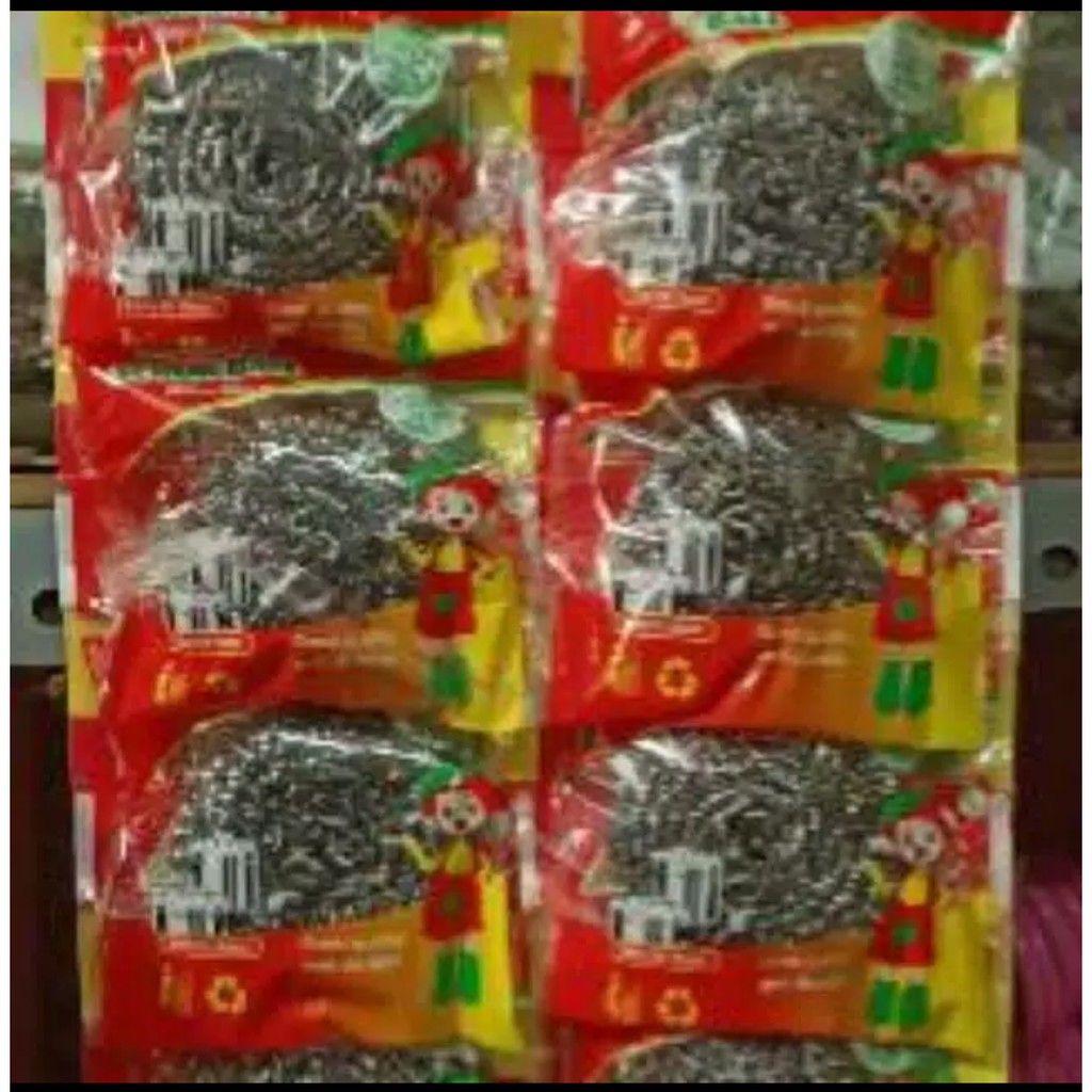 12pcs sabut kawat 15gram anti karat