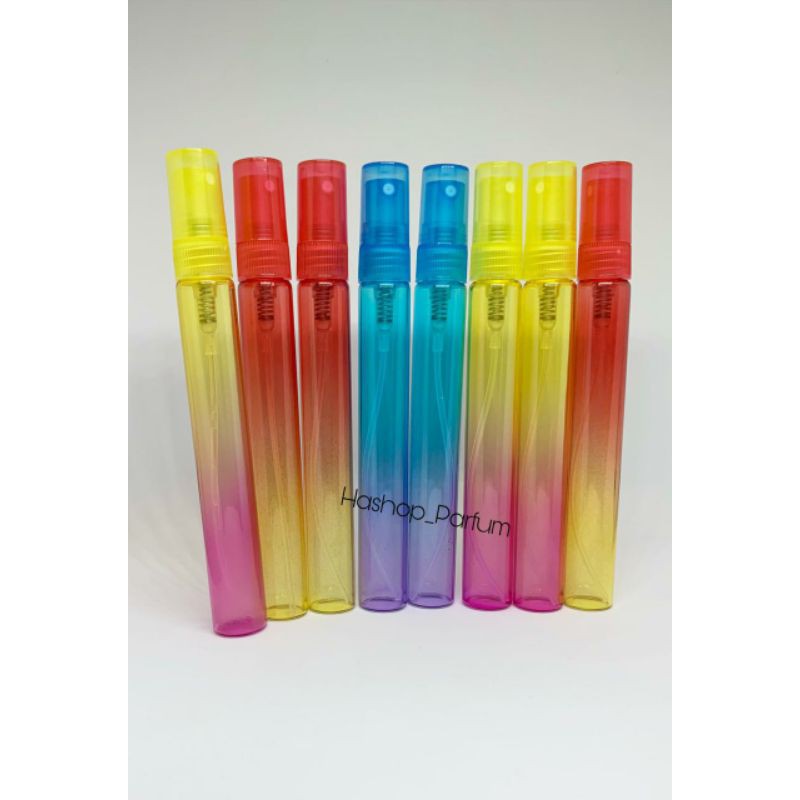 Botol Spray Kaca 10ml Botol Stik Parfum Botol Pen Warna Gradasi