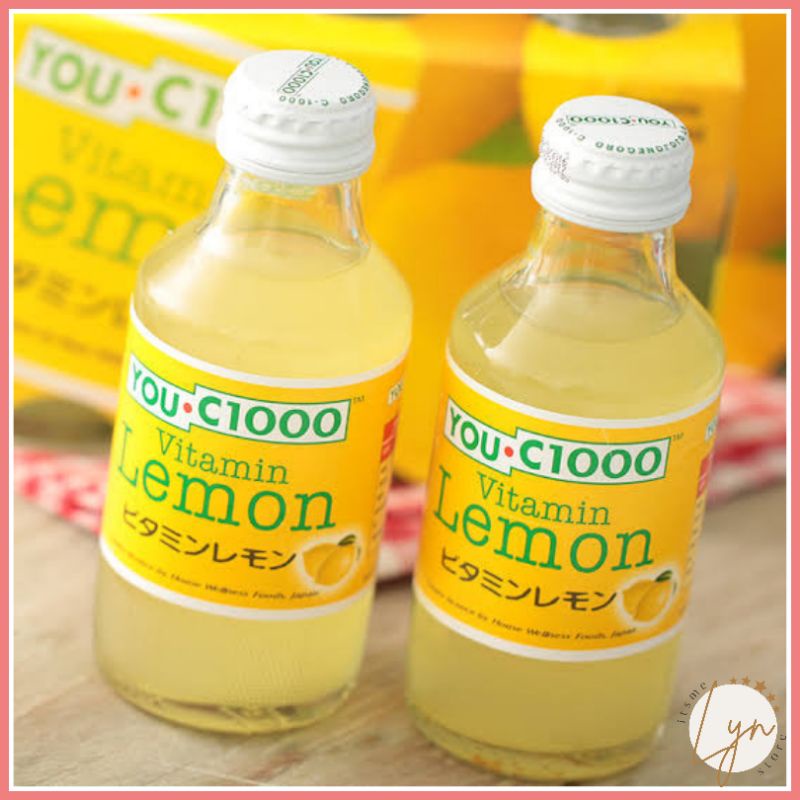 You C 1000 lemon 1 dus YOU C1000 karton 140 ml 140ml 30 botol