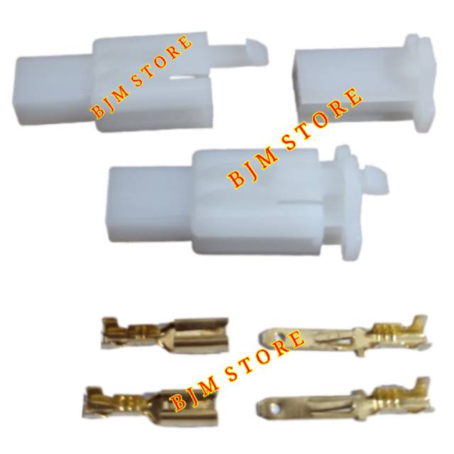 Socket - Connector Skun Set 2 Pin Kecil