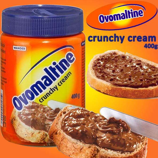 

OVOMALTINE CRUNCHY CREAM - SELAI COKELAT - OVOMALTIN