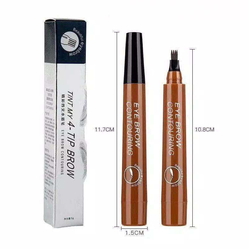 Medan Termurah Anti luntur waterproof Longlasting Pensil alis gerigi eyebrow Contouring pencil eyebrow