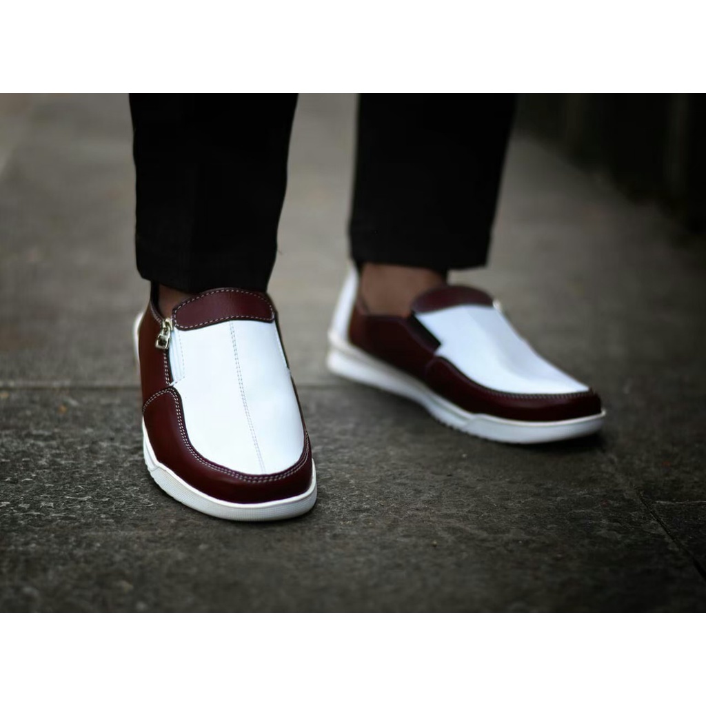 BURAY X SEPATU SLIP ON PRIA LOAFER DEWASA WARKA KULIT SINTETIS PREMIUM CASUAL FORMAL SLIP ON PRIA KERJA KANTOR GURU PNS PESTA RESMI NYAMAN || SLIP ON PRIA PANSUS BERKUALITAS 2022