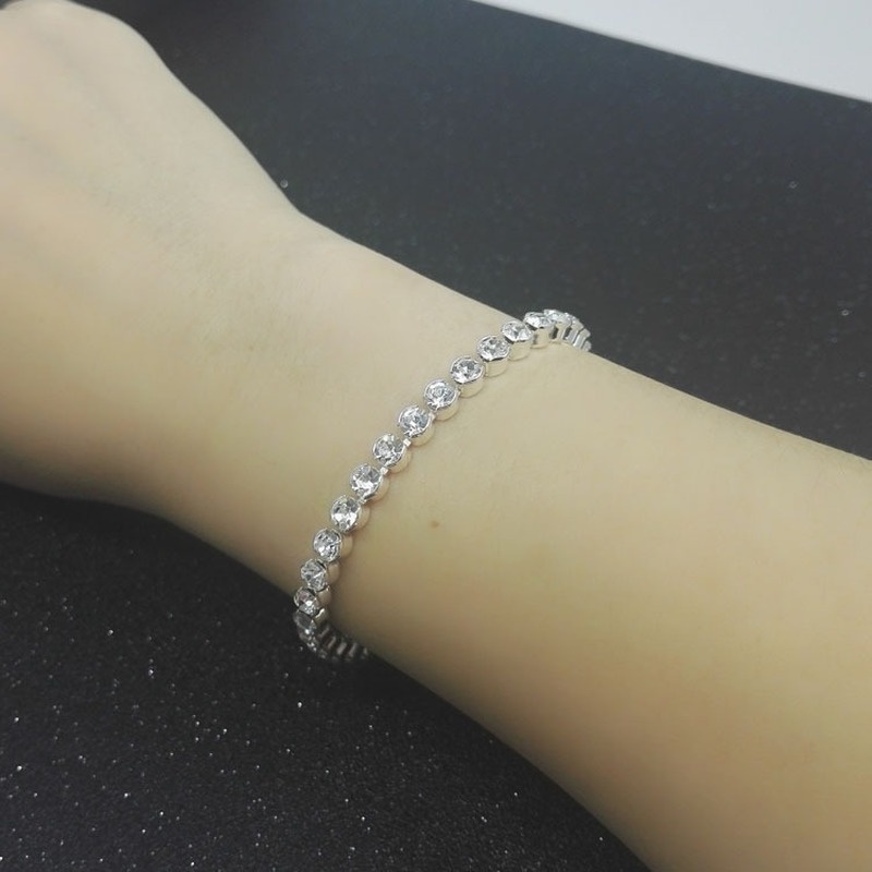 Gelang Zircon Sparkling Untuk Hadiah Ulang Tahun Wanita