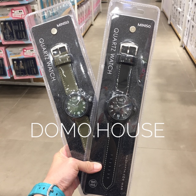 MINISO MEN’S QUARTZ WATCH JAM TANGAN PRIA