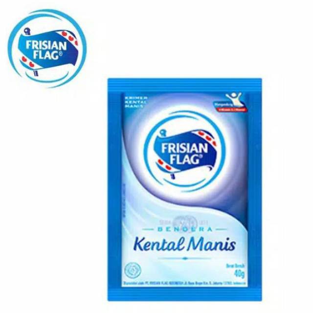 

Susu Bendera Sachet Full Cream / Susu Kental Manis Sachet