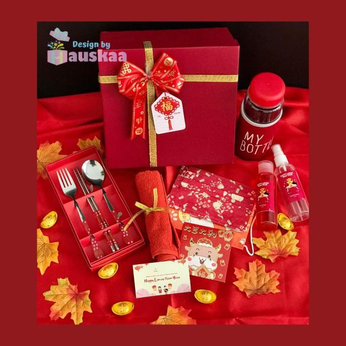 

FALSH SALE Gift Box Hampers Bingkisan Imlek Chinese New Year Health Package