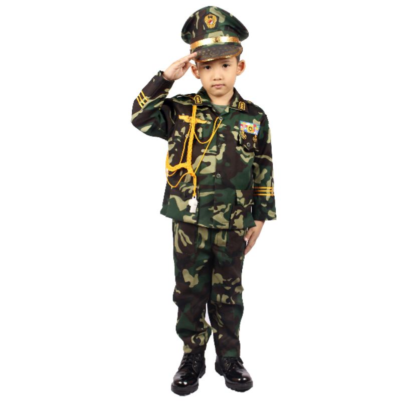 BAJU ANAK LAKI LAKI PROFESI TNI AD MEREK KIJANG