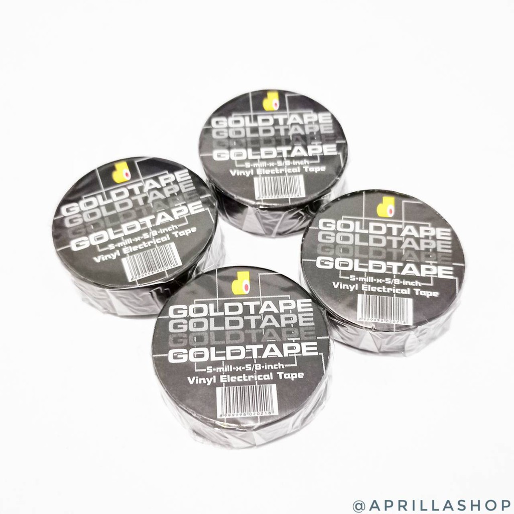 

Isolasi Kabel listrik PVC Goldtape 5/8 ( satuan / 1 isosali )