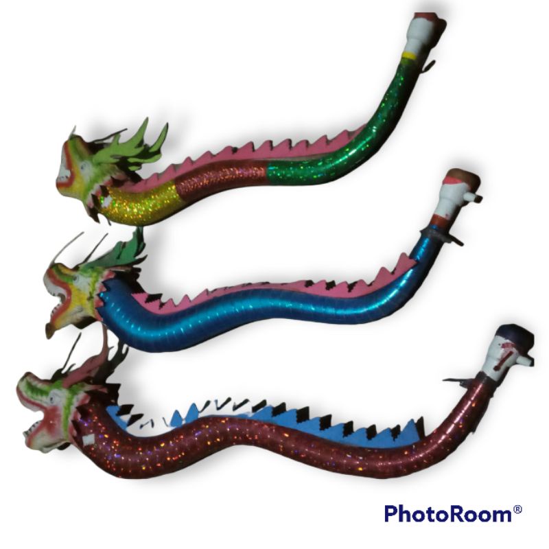 Terompet Tahun Baru Kepala Naga Spon