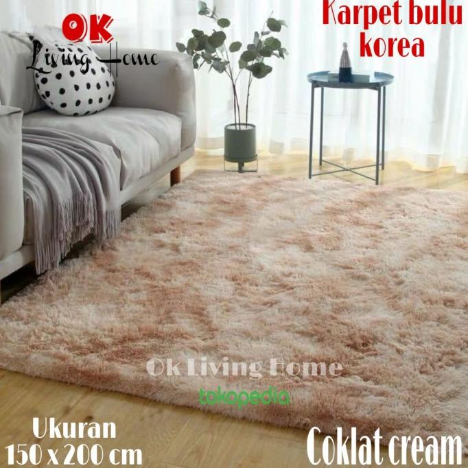 Karpet bulu, karpet bulu korea, karpet bulu halus, karpet bulu premium