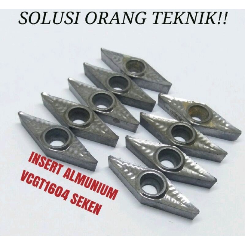 INSERT ALUMUNIUM VCGT1604 SEKEN atau MATA HOLDER atau PISAU BUBUT