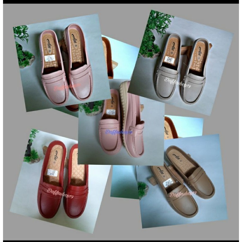 Sepatu Selop Karet Wanita ATT slk 555