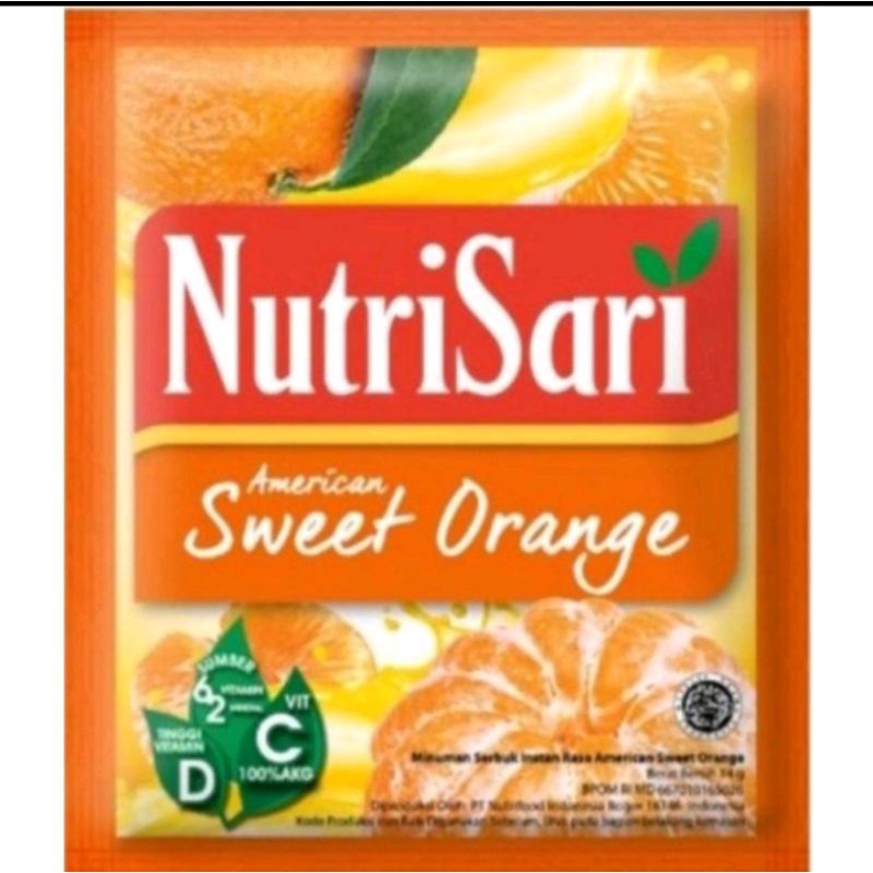 

Nutrisari America sweet ogange 10s