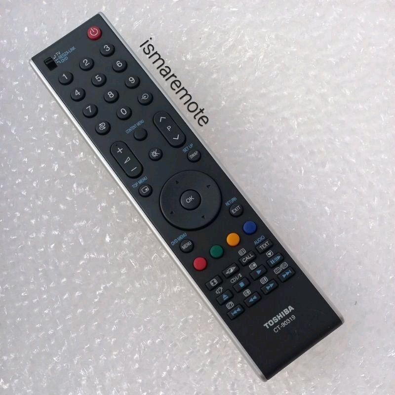 REMOTE  REMOT TV TOSHIBA LED LCD ORIGINAL CT 90319