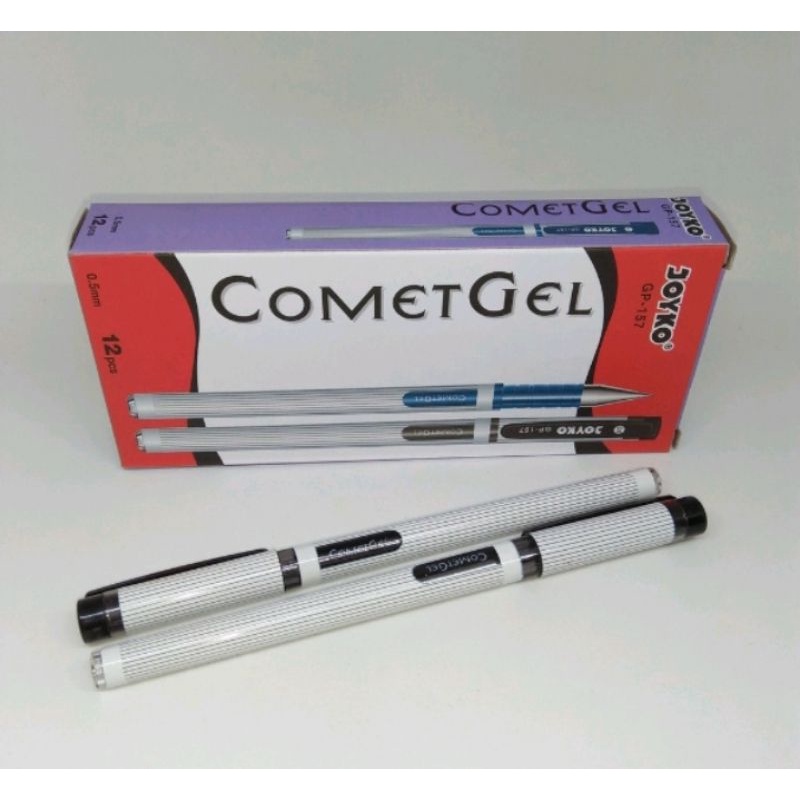 

Pulpen / Pen / Pena Gel Joyko Comet Gel GP-157 0.5mm Ecer (2pcs)