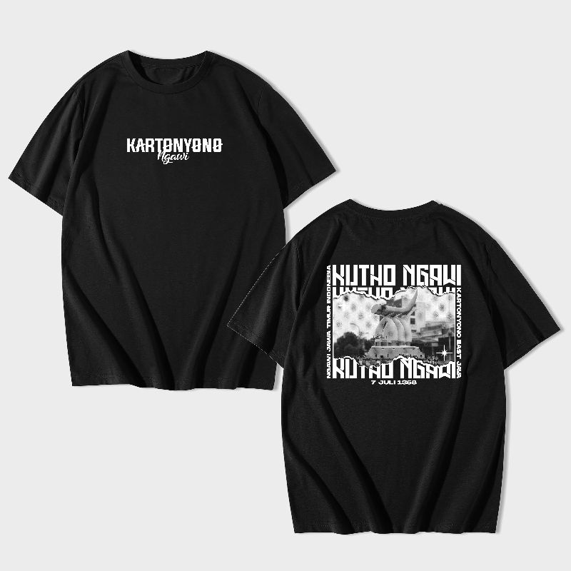 Tshirt Kaos Streetwear Kota Ngawi | Kaos Kutho Ngawi