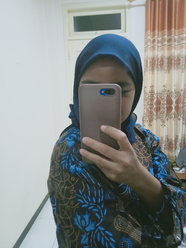 Couple Tunik Batik Motif Seno Biru M L Xl Xxl