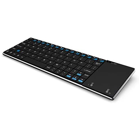 MINIX NEO K2 - Mini Wireless Keyboard with Touch Pad - Slim &amp; Portable Keyboard