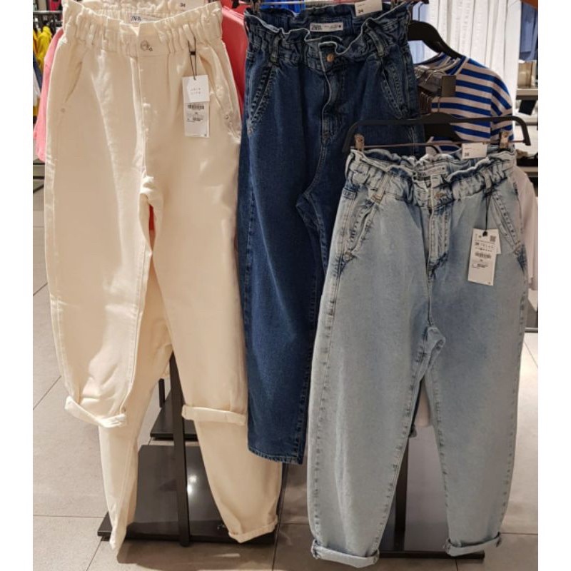 celana jeans baggy zara