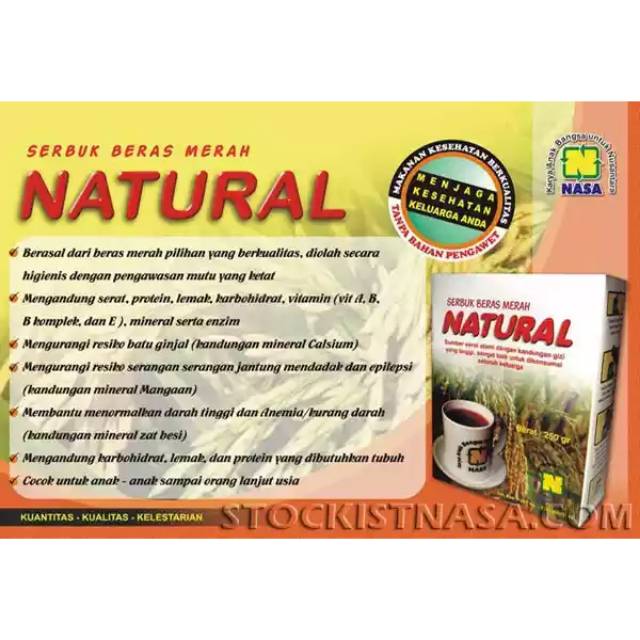 

Natural beras merah