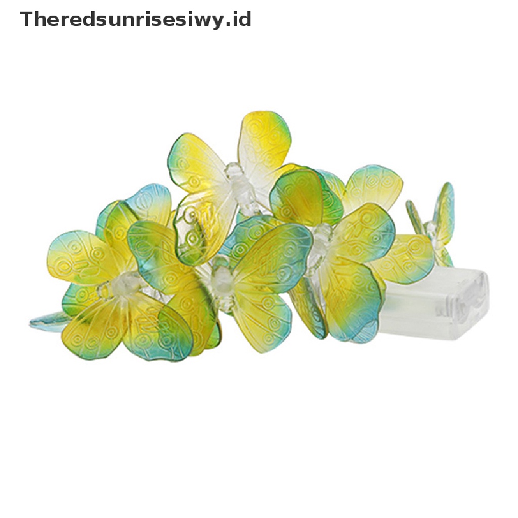 # Alat Rumah Tangga # Butterfly Lampu String LED Bentuk Kupu-Kupu Untuk Dekorasi Pernikahan / Natal