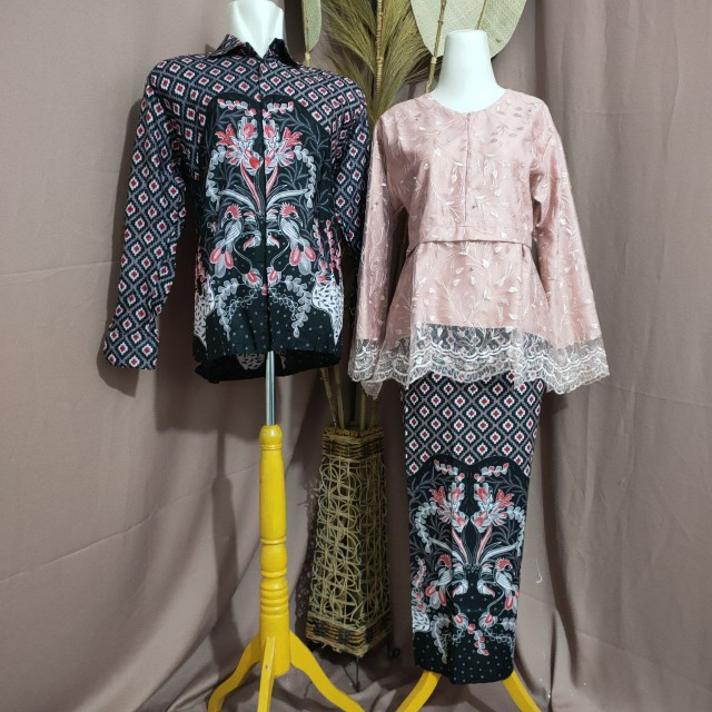Maura Couple - Sania Ruffle Batik Couple Ori Ndoro Jowi Dnt Garansi Termurah Shopee -couple Arismaya