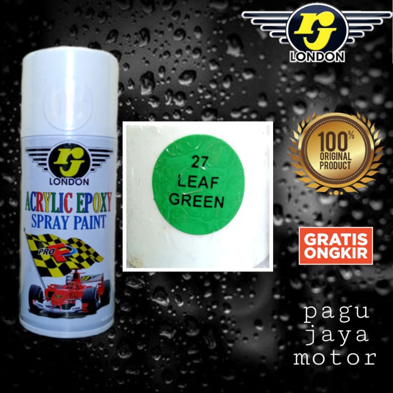 Pilok pilox pylox aerosol warna hijau muda leaf green 150cc