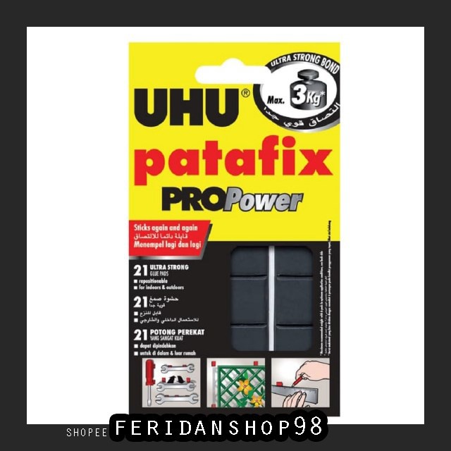 

FS1010 SELOTIP & DOUBLE TAPE ATK UHU PATAFIX PROPOWER BY FERIDANSHOP98