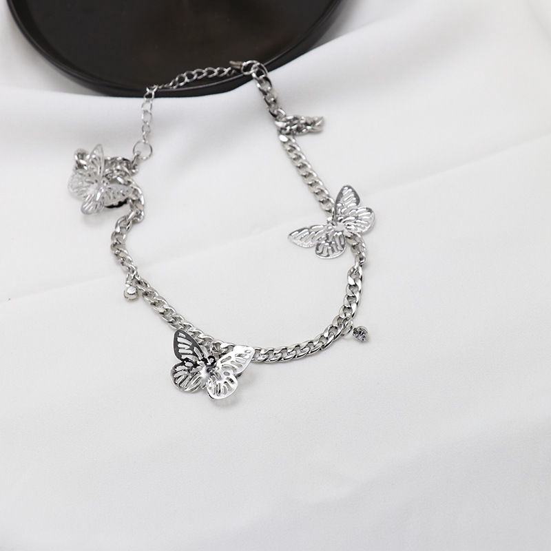 Kalung Choker Bentuk Kupu-Kupu