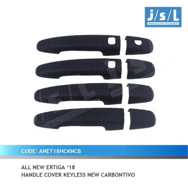 Cover Handle All New Ertiga 2018 keyless Blacktivo jsl