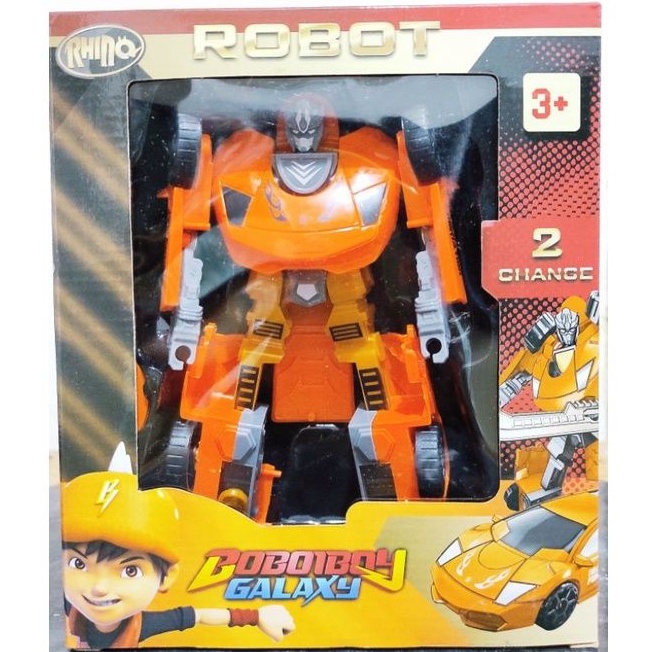1504 Mainan Boboiboy Robot Warna Orange / Boboiboy Galaxy Robot