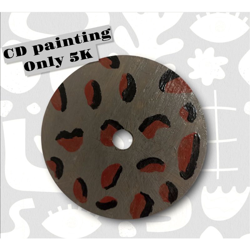 CD painting CD gambar lukis room dekor