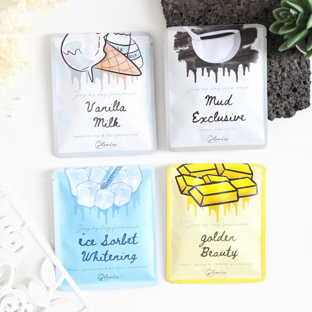 [TERMURAH SESHOPEE!] KEMASAN BARU MASKER WAJAH ORGANIK BY LEA GLORIA 20GR ORGANIC MASK 20 GR GRAM-6