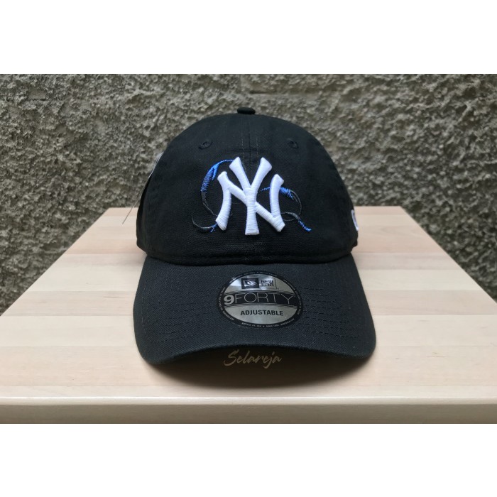 Produk Terbaru Bts Black Swan X New Era 9Forty Unstructured New York Yankees Black