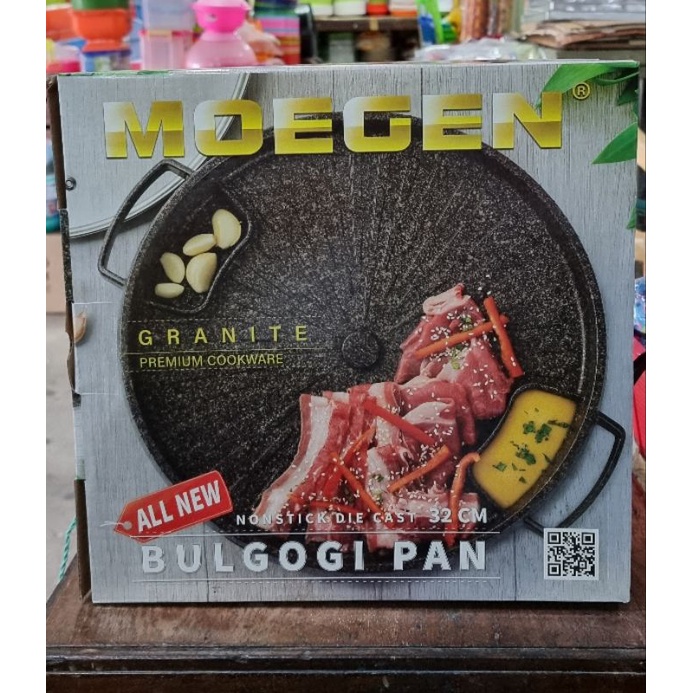 Bulgogi Pan Moegen 32 cm- alat panggang bbq