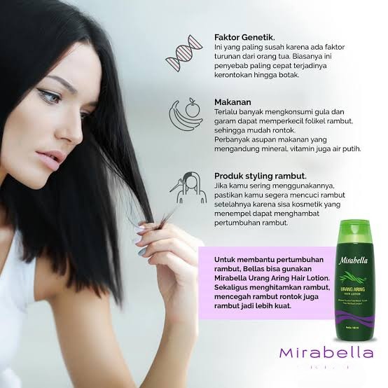 MIRABELLA URANG ARING HAIR LOTION 180ml - ORIGINAL