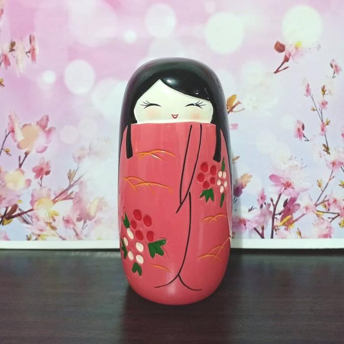 kokeshi kayu doll /kokeshi jepang /boneka kayu jepang