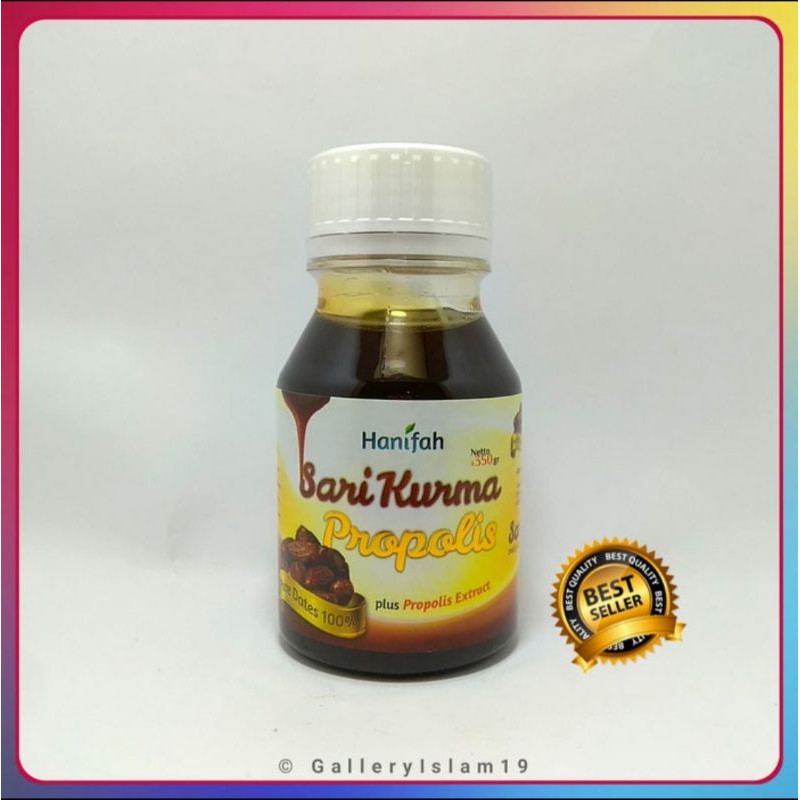 

Sari Kurma Propolis Hanifah 350gr